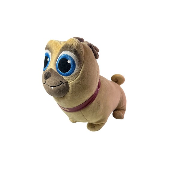 Puppy Dog Pals ROLLY Pug 12" Plush Disney Store Junior Stuffed Animal - Picture 2 of 11
